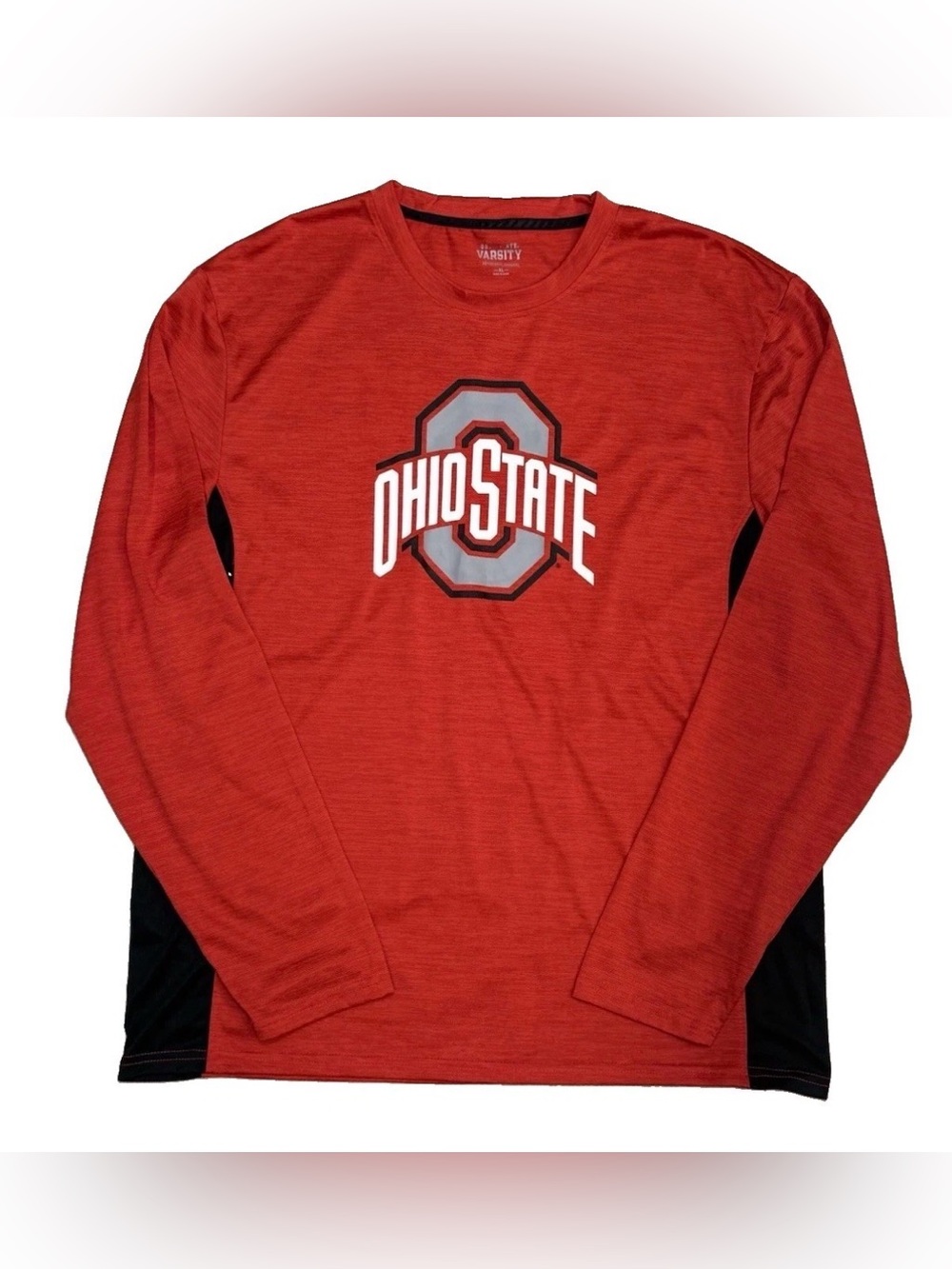 Ohio State Buckeyes Varsity Performance Shirt
Men's XL Red Long Sleeve